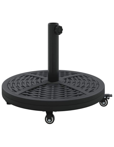 Base per ombrellone Art déco Nero Ø 45 x 39,5 cm Ferro