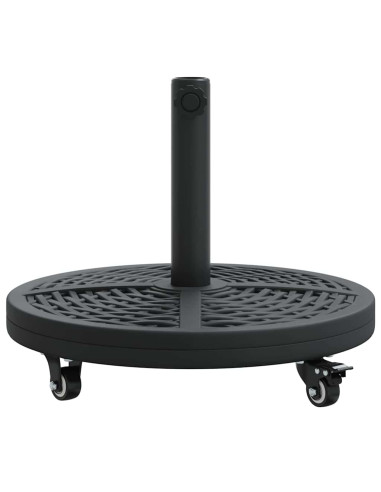 Base per ombrellone Art déco Nero Ø 45 x 39,5 cm Ferro