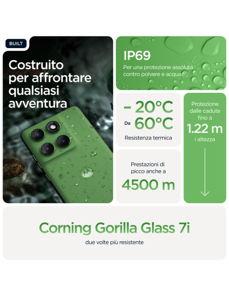 Motorola edge 60 con Moto AI (8/256GB, Fotocamera 50+50+10MP, selfie 50MP, Display 6.67" pOLED 120Hz, MediaTek Dimensity 24M, ba