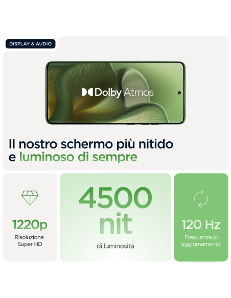 Motorola edge 60 con Moto AI (8/256GB, Fotocamera 50+50+10MP, selfie 50MP, Display 6.67" pOLED 120Hz, MediaTek Dimensity 24M, ba