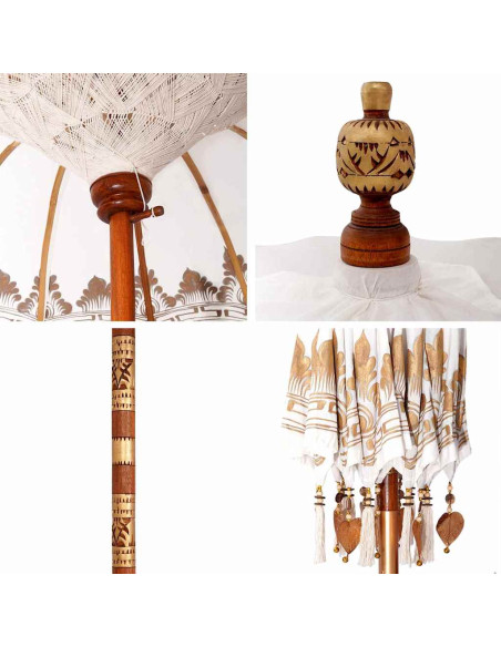 Parasol Balinese Crema 215 x 215 x 260 cm