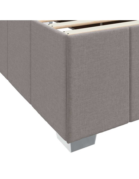 Struttura del letto con materasso Talpa 80 x 200 cm Tessuto