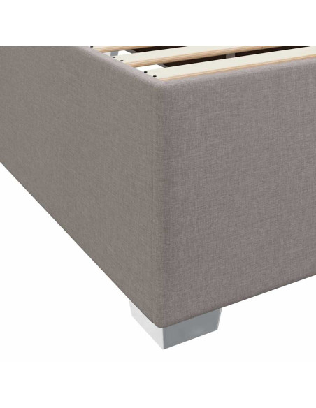 Struttura del letto con materasso Talpa 90 x 190 cm Tessuto