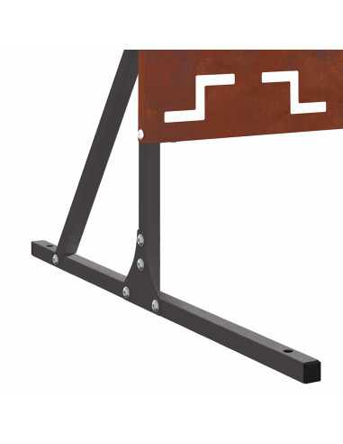 Schermo per Privacy Grigio 100 x 50 x 180 cm