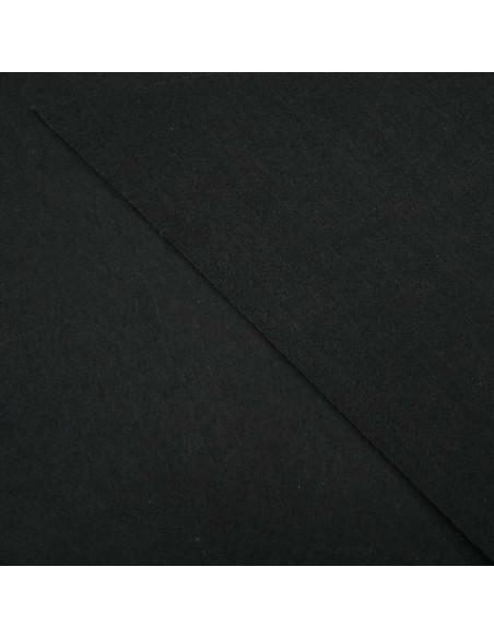 Telo per Fondo Piscina Nero Ø 428 cm Tessuto Non Tessuto