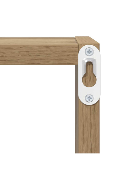 Scaffali da parete Rovere artigianale Legno multistrato