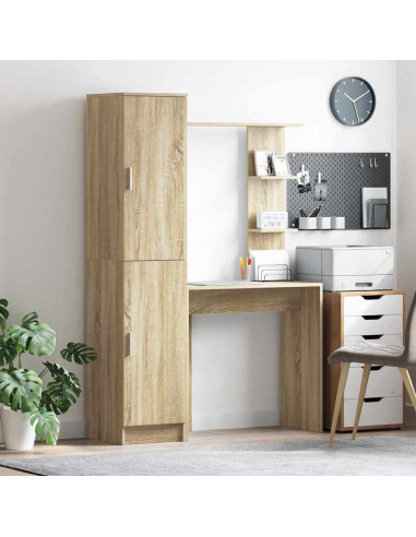 Scrivania 2 pcs Rovere Sonoma