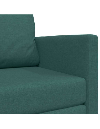 Divano letto 110cm Verde Scuro Tessuto