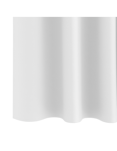 Tende Blackout con Anelli 2 pcs Bianco Puro 245 x 140 cm