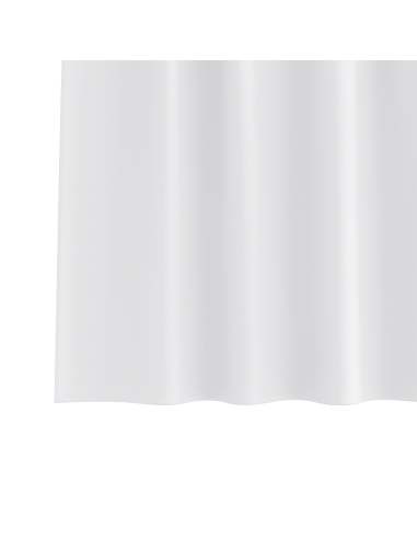 Tende Blackout con Anelli 2 pcs Bianco Puro 245 x 140 cm