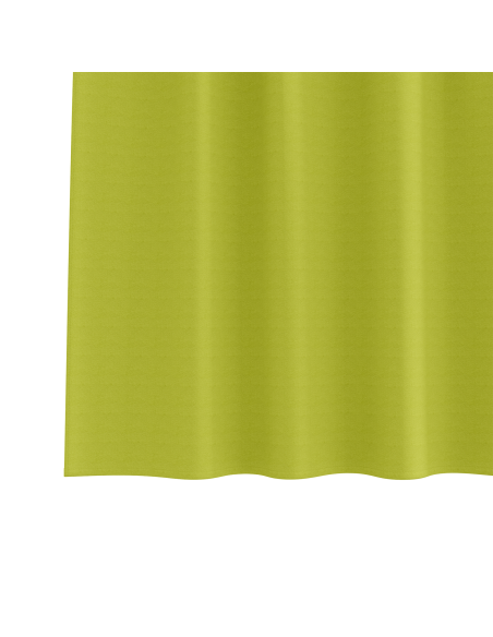 Tende Blackout con Anelli 2 pcs Verde 225 x 140 cm Poliestere