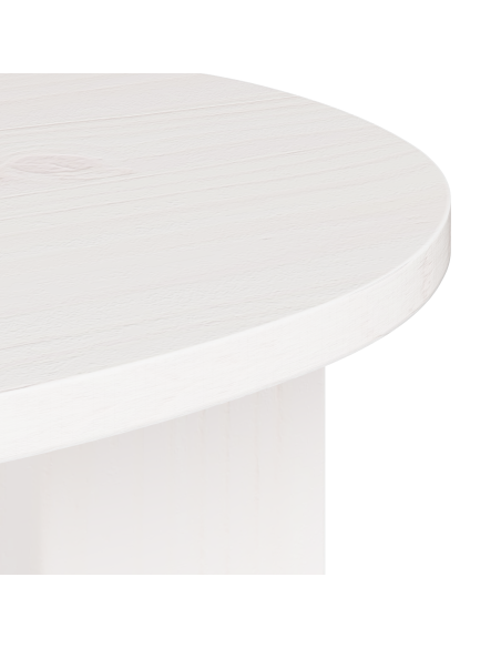 Tavolino da salotto Bianco 50 x 40 x 50 cm