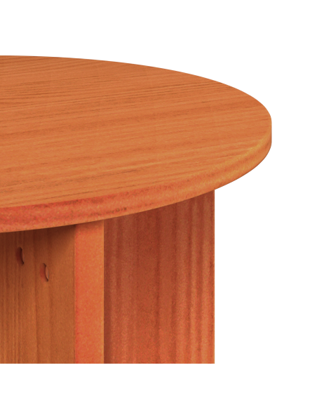 Tavolino da salotto 2 pcs Marrone cerato