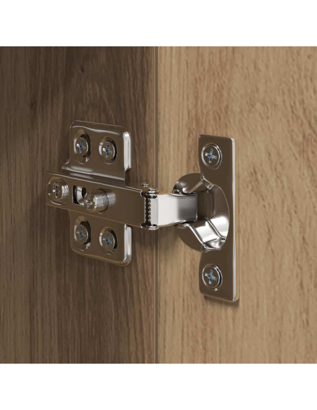 Set mobile TV 3 pcs Rovere artigianale Legno multistrato