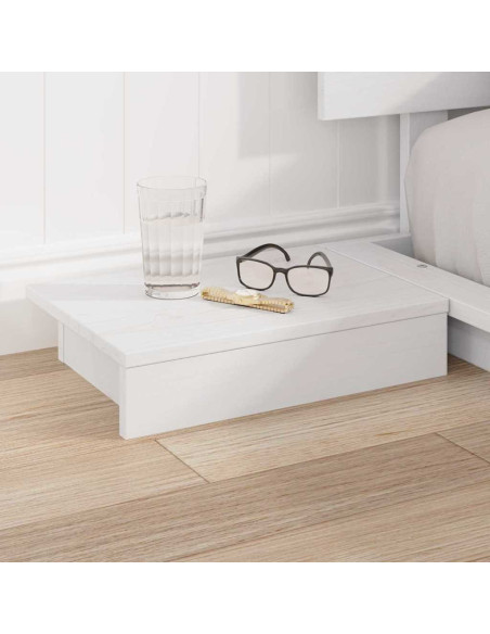 Struttura del letto Bianco 180 x 200 cm legno