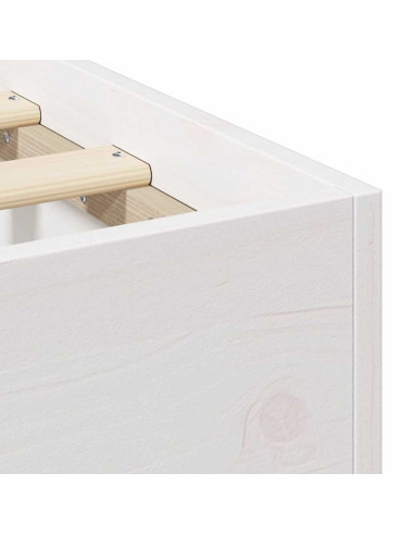 Struttura del letto Bianco 80 x 200 cm