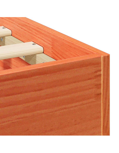 Struttura del letto Marrone 75 x 190 cm