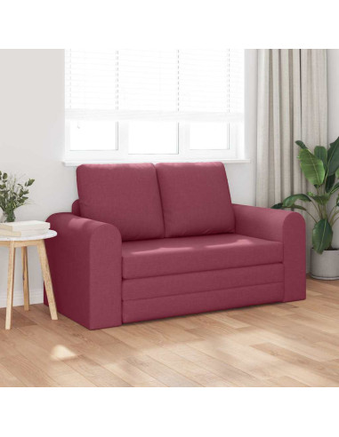 Divano letto 60cm Rosso Vino Tessuto