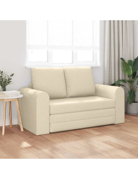 Divano letto 60cm Crema Tessuto