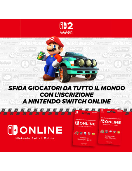 Nintendo Mario Kart World Switch 2 Standard Cinese semplificato, Cinese tradizionale, Tedesca, DUT, Inglese, ESP, Francese, ITA,