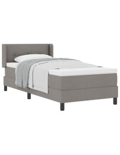 Letto a molle con testiera Talpa 200 x 100 cm Tessuto 2