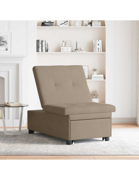 Divano Letto Estraibile 67cm Talpa Microfibra