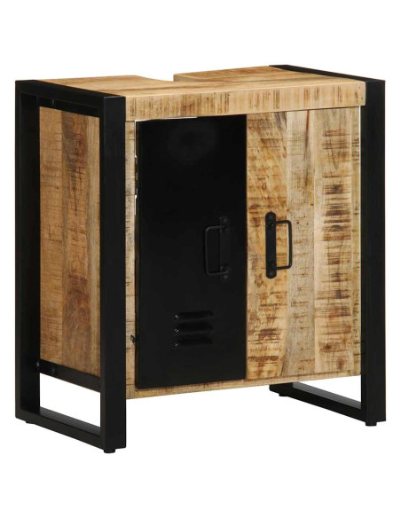 Set di mobili per il bagno 3 pcs Legno di mango massello