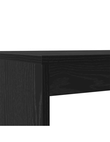 Set da pranzo 2 pcs Rovere nero Legno multistrato