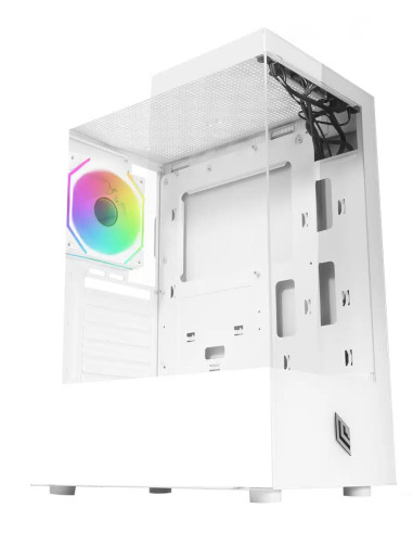 CASE MID-TOWER NO PSU NEXUS P100 WH 2USB3 1USB2 VETRO TEMPERATO RGB FAN