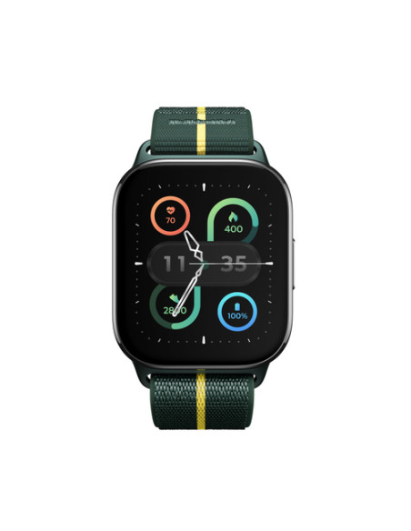 Motorola moto watch fit 4,83 cm (1.9") OLED 44.5 mm Digitale Touch screen Verde, Grigio GPS (satellitare)