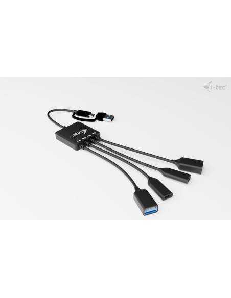 i-tec USB-C/USB-A Cable HUB 4 port (2x USB-C, 2x USB-A)