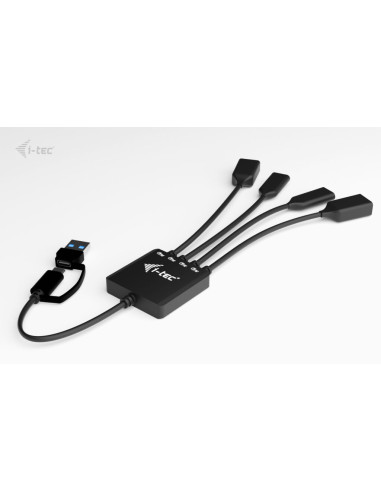 i-tec USB-C/USB-A Cable HUB 4 port (2x USB-C, 2x USB-A)