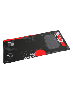 Trust GXT 759 XXL Tappetino per mouse per gioco da computer Nero, Rosso 2