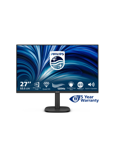 Philips 27B2N3500J/00 Monitor PC 68,6 cm (27") 2560 x 1440 Pixel 2K LCD Nero