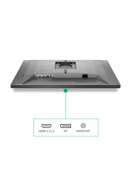 Philips Evnia 3000 27M2N3800A/00 Monitor PC 68,6 cm (27") 3840 x 2160 Pixel 4K Ultra HD LCD Grigio