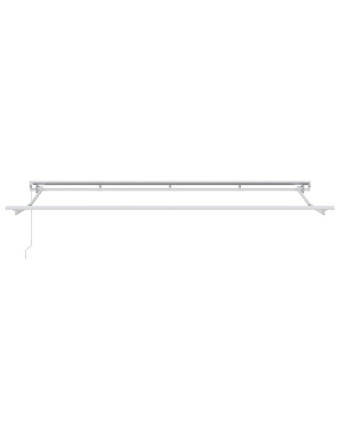 Tenda Retrattile Antracite 400 x 200 cm Poliestere e Alluminio