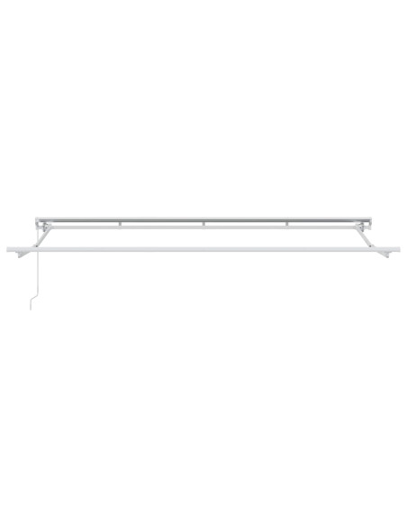 Tenda Retrattile Antracite 400 x 200 cm Poliestere e Alluminio