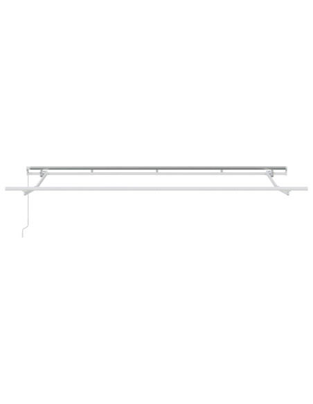 Tenda Retrattile Antracite 400 x 200 cm Poliestere e Alluminio