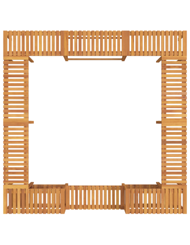 Circonferenza per Vasca Idromassaggio Marrone 250 x 250 cm