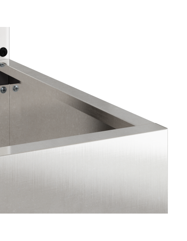 Schermo per privacy in giardino Traforo Argento 50 x 140 cm