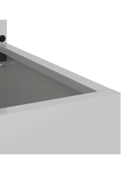 Schermo per privacy in giardino Traforo Argento 50 x 140 cm