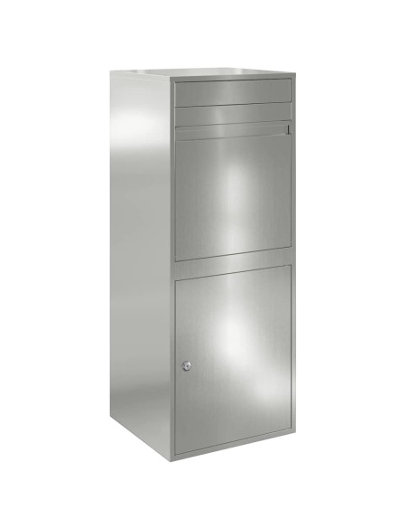 Cassetta per pacchi Nero 41 x 38 x 103 cm Acciaio zincato