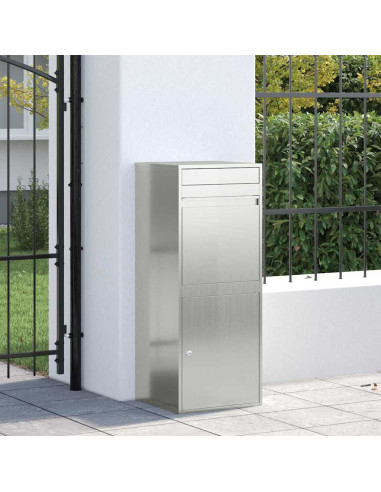 Cassetta per pacchi Nero 41 x 38 x 103 cm Acciaio zincato