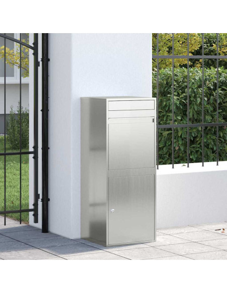 Cassetta per pacchi Nero 41 x 38 x 103 cm Acciaio zincato