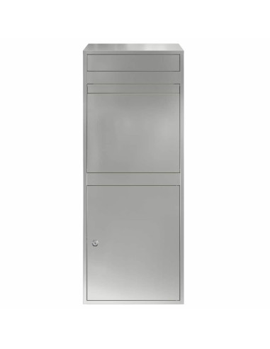 Cassetta per pacchi Nero 41 x 38 x 103 cm Acciaio zincato