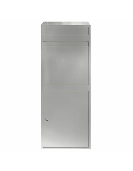 Cassetta per pacchi Nero 41 x 38 x 103 cm Acciaio zincato