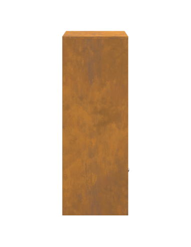 Cassetta per pacchi con archiviazione Ruggine 41 x 38 x 103 cm