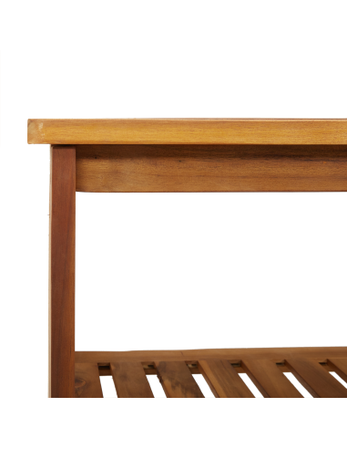 Mobiletto da Giardino con lo scaffale Naturale 75 x 35 x 70cm