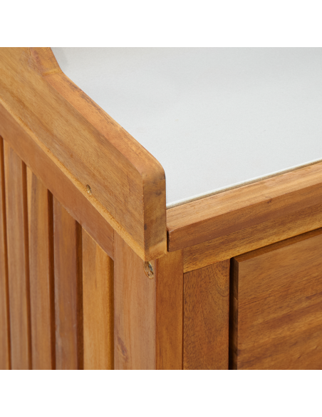 Mobiletto da Giardino con cassetto Naturale 78 x 36,5 x 78cm