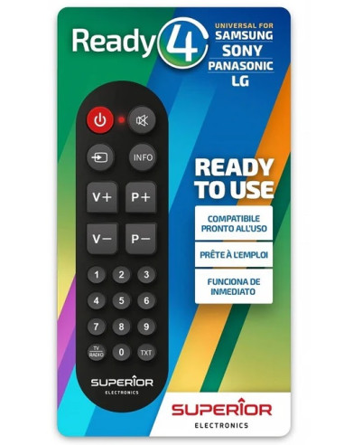 TELECOMANDO UNIVERSALE SUPERIOR SAMSUNG PANASONIC LG SONY PHILIPS